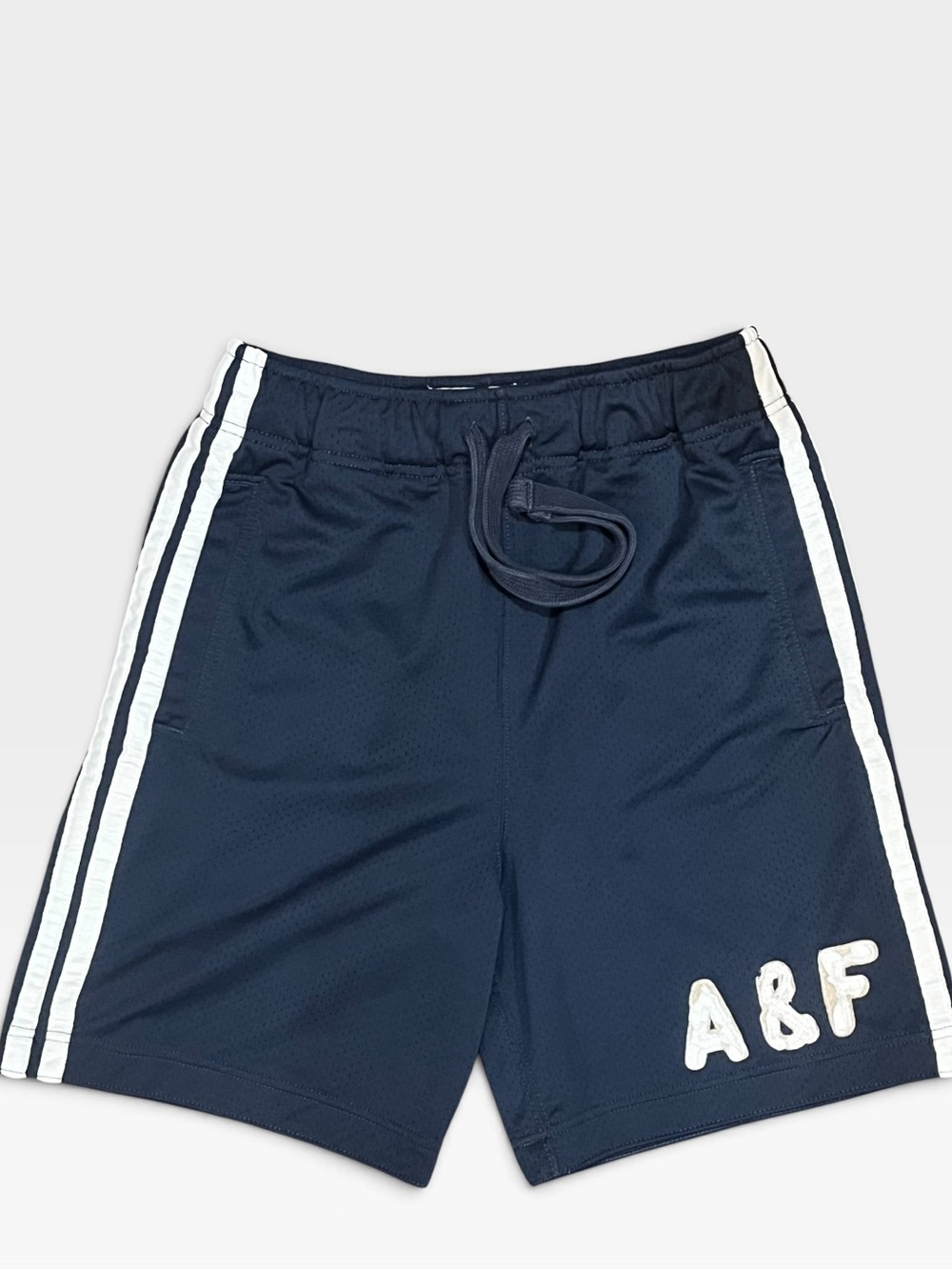 Vintage Y2K Abercrombie & Fitch Athletic Shorts Navy Men’s S
